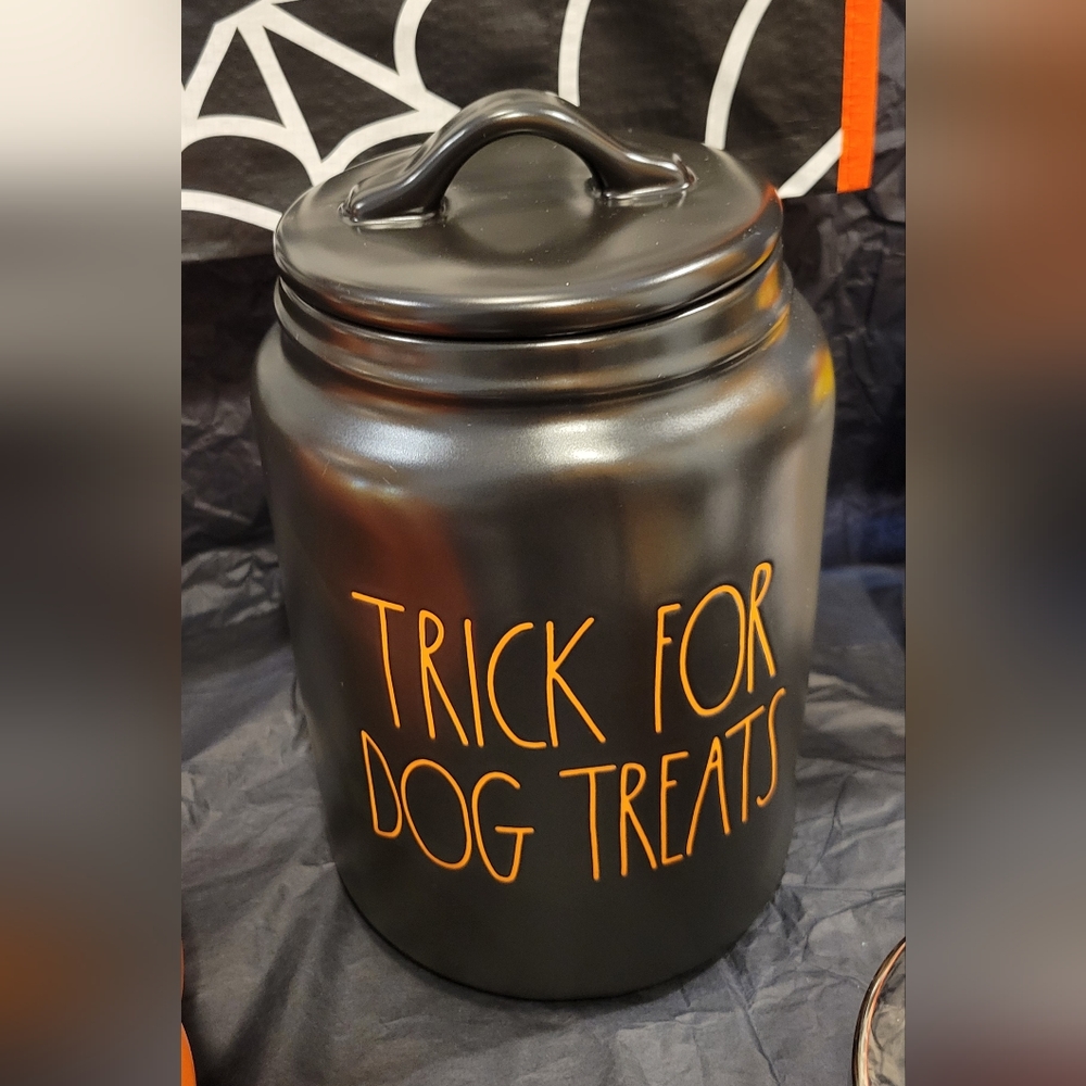 Trick for Dog Treats Rae Dunn Canister • NEW •